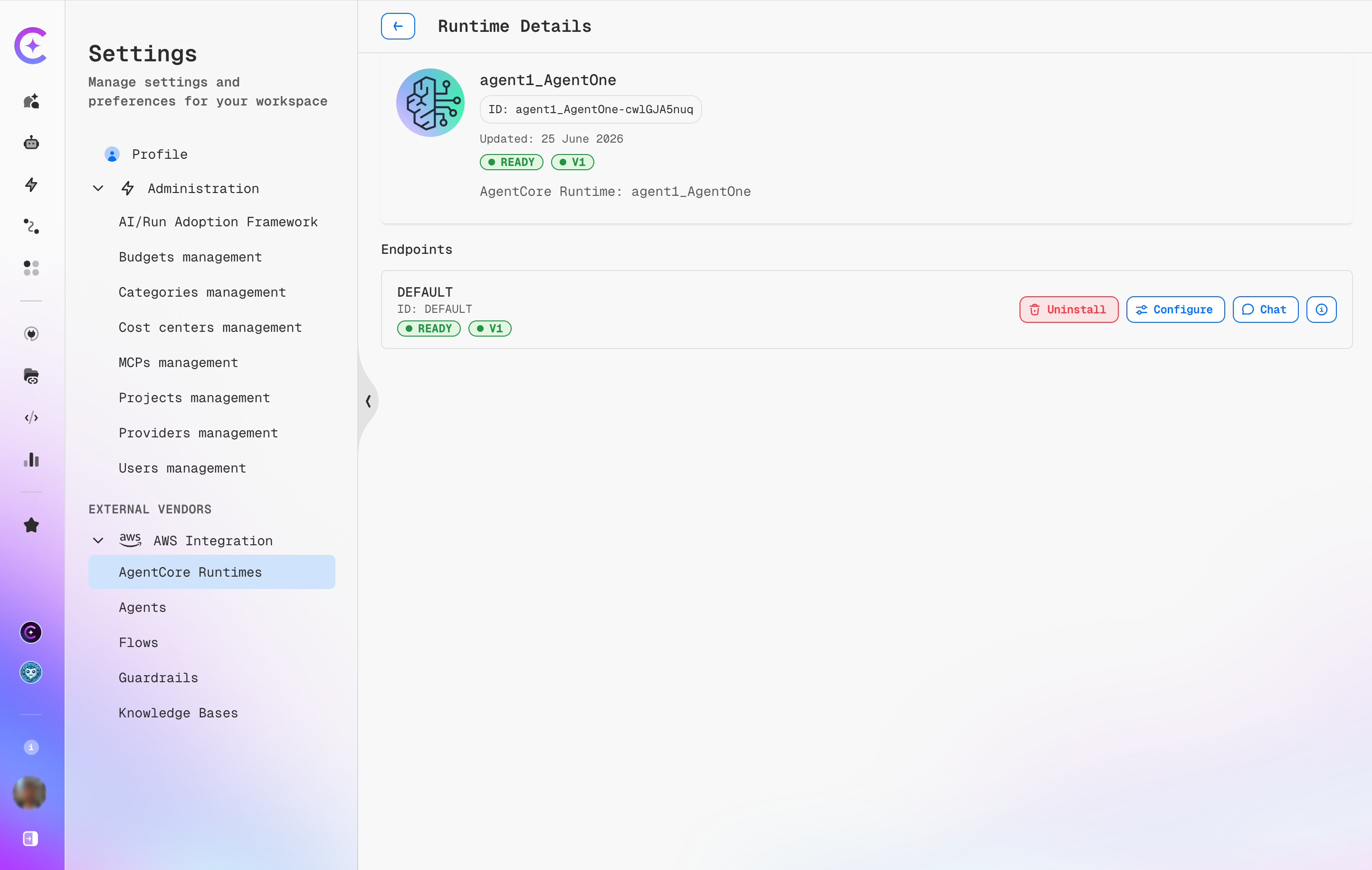 Runtime Details