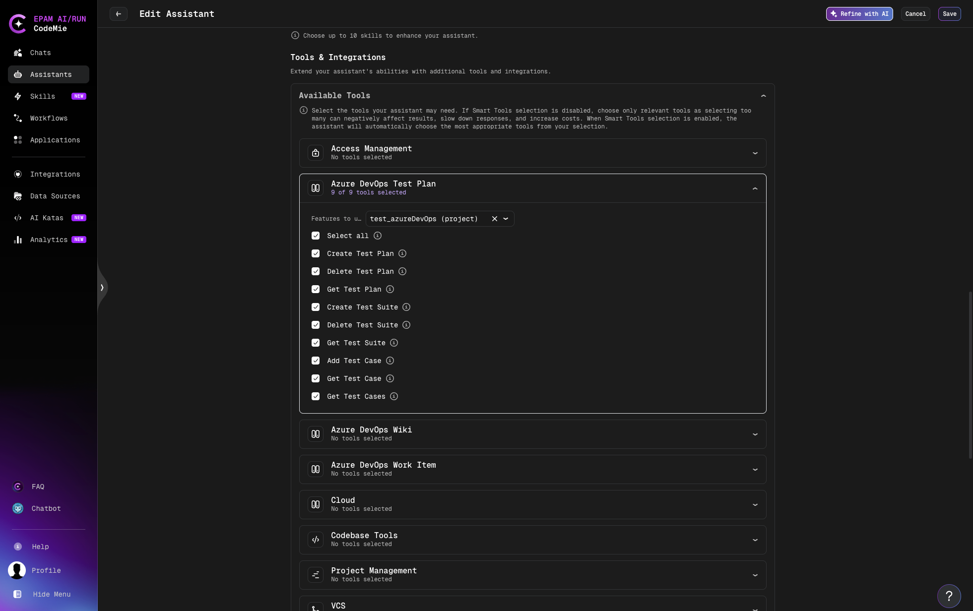 Azure DevOps Test Plans Tool Selection