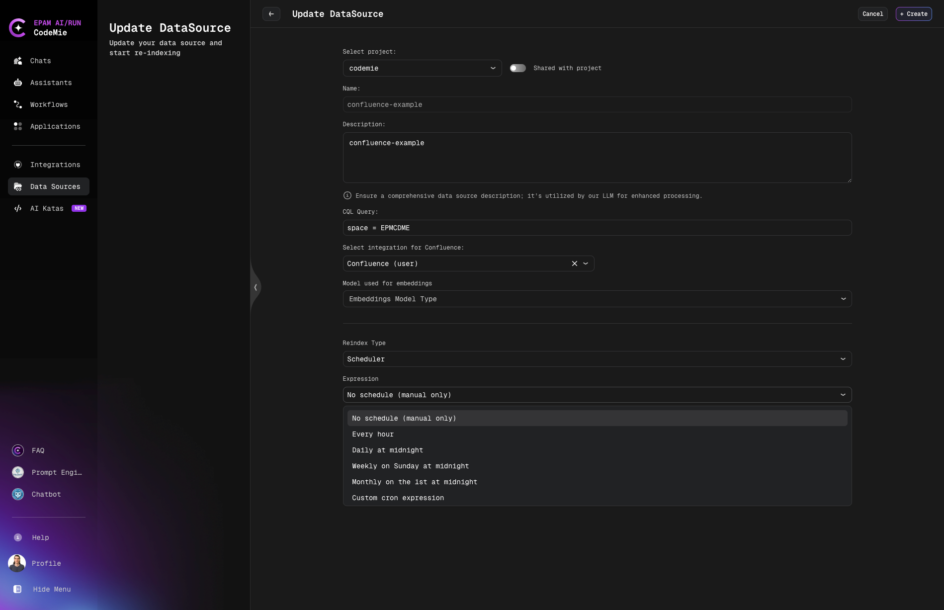 Data Source Scheduler