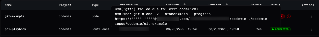 Git Error Code