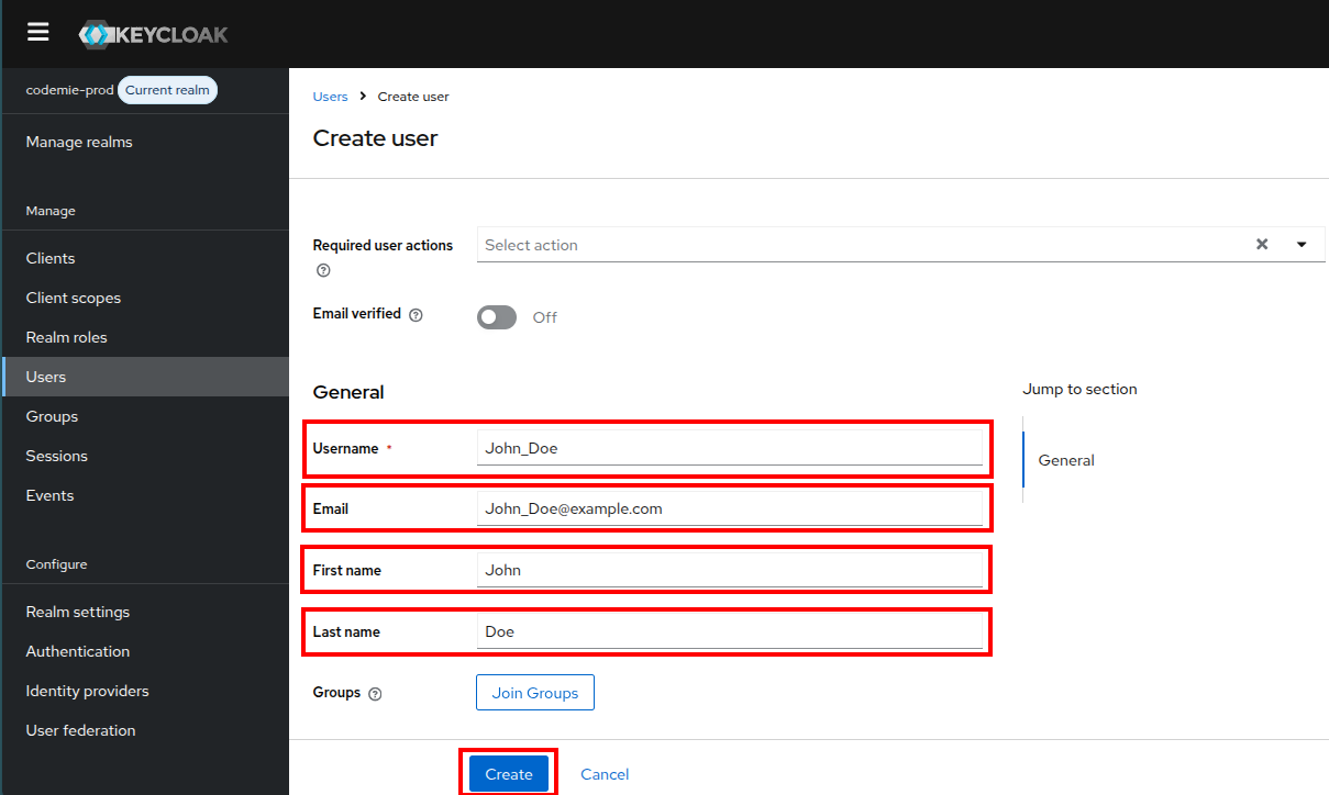 User Details Form