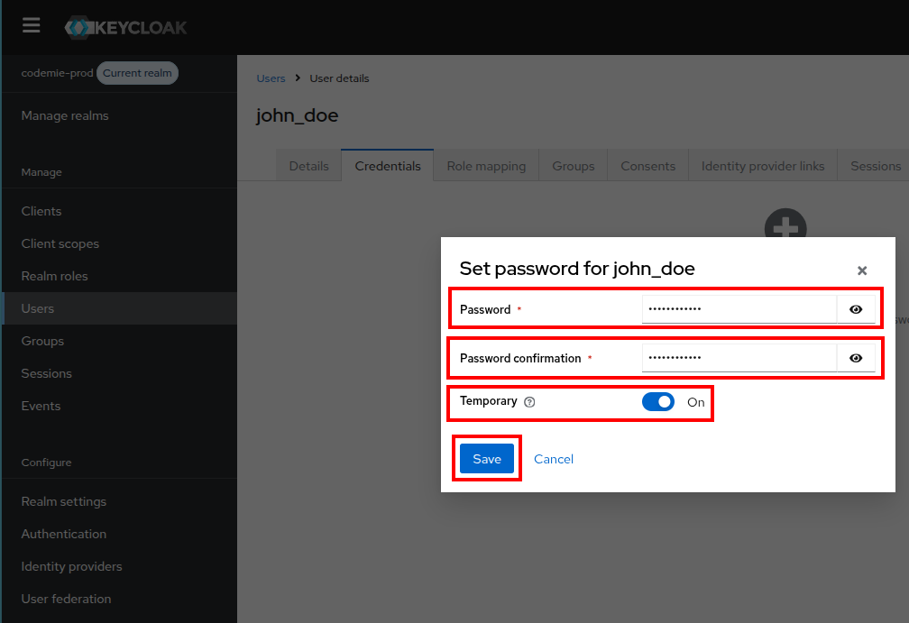 Password Form