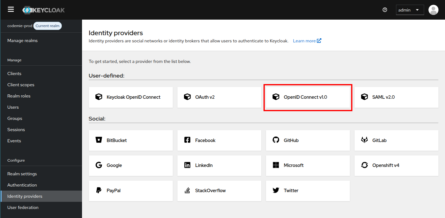 OpenID Connect